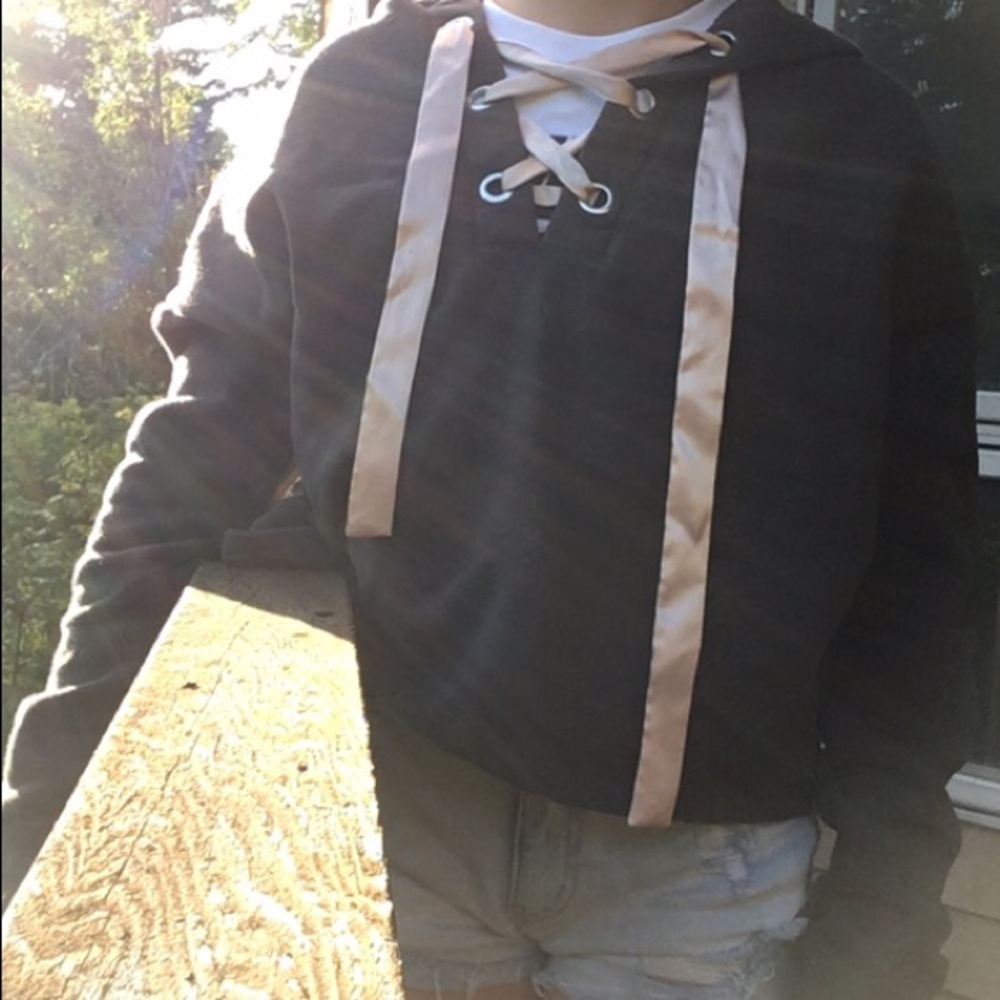 Urban Outfitters Cropped Hoodie